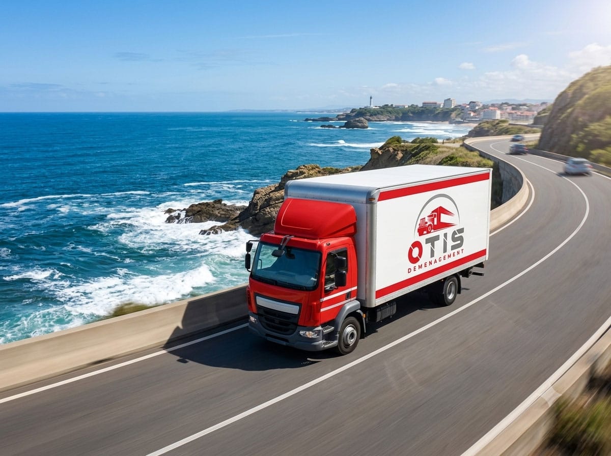 Déménagement entre Paris et Biarritz